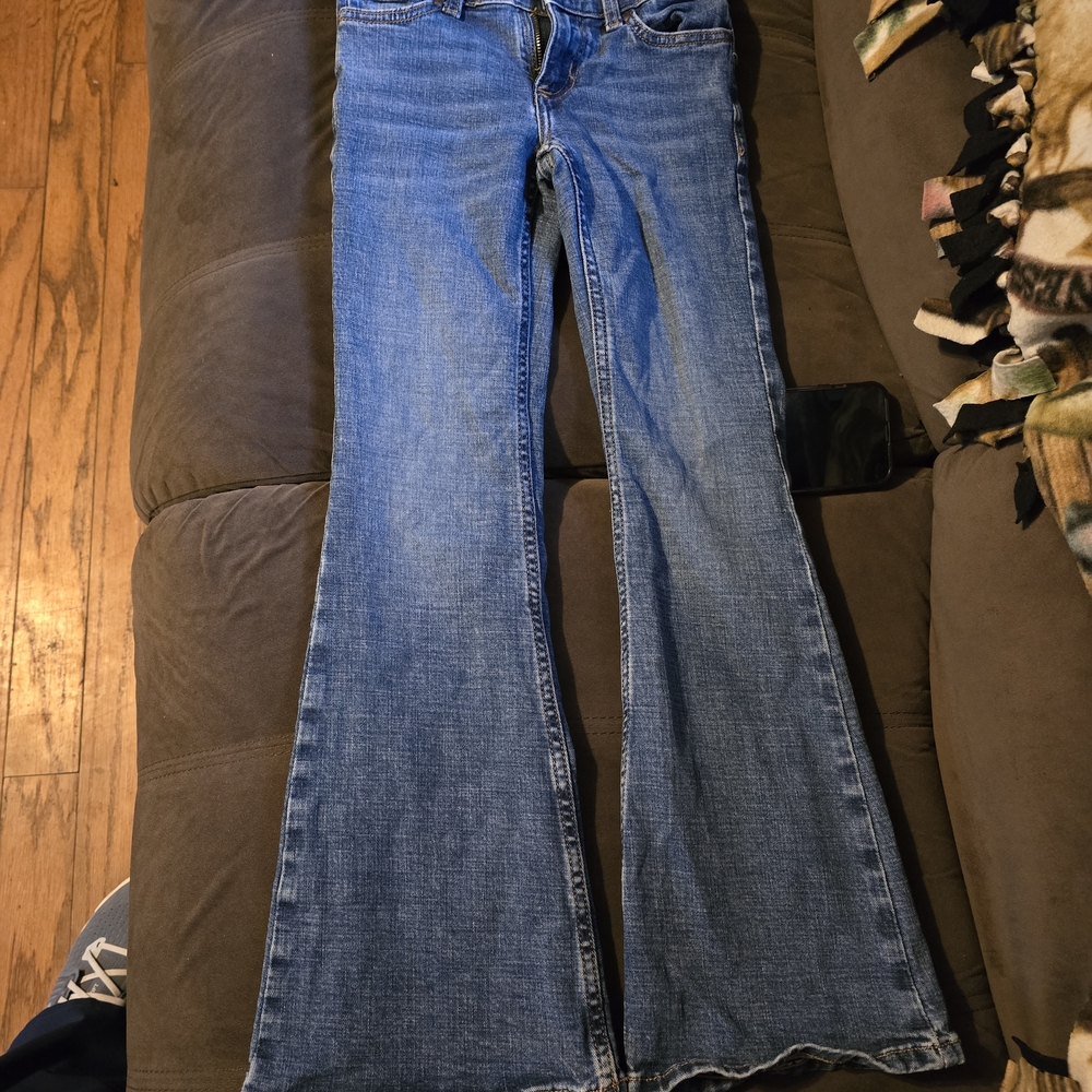 Wrangler Kids Blue Flared Jeans